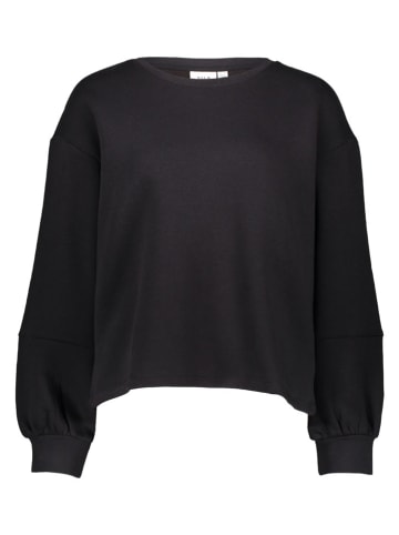 Vila Sweatshirt in Schwarz