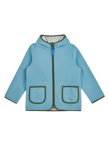 finkid Fleece vest "Tonttu" blauw