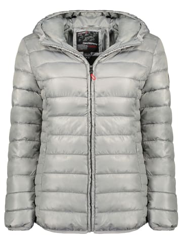 Geographical Norway Doorgestikte jas "Annecy" grijs