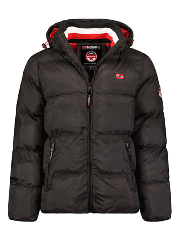 Geographical Norway Kurtka pikowana "Ancelo" w kolorze czarnym
