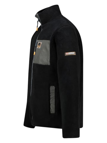 Geographical Norway Fleece vest "Urock" zwart/grijs