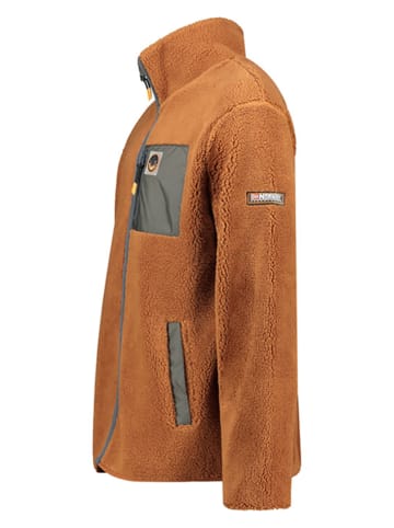 Geographical Norway Fleece vest "Urock" camel