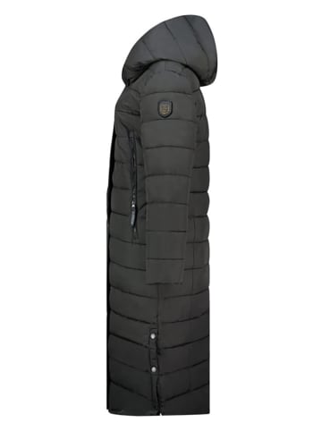 Geographical Norway Steppmantel "Constance" in Schwarz