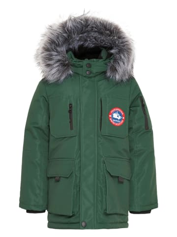 HULABALU Winterparka "Nordic" in Grün