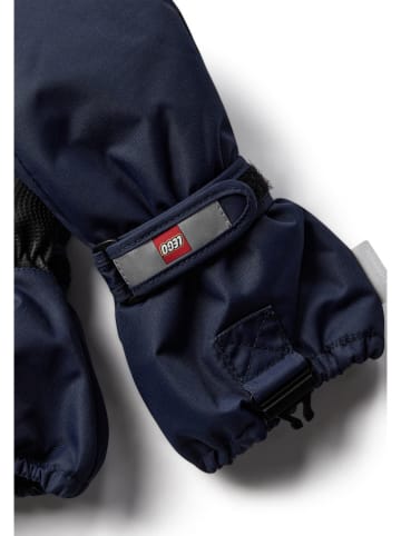 LEGO Ski-/ Snowboardfäustlinge "Atlin" in Dunkelblau