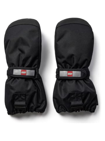 LEGO Ski-/ Snowboardfäustlinge "Atlin" in Schwarz