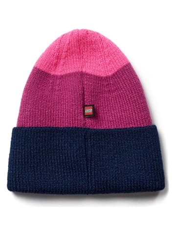 LEGO Muts "Agan 803" donkerblauw/roze