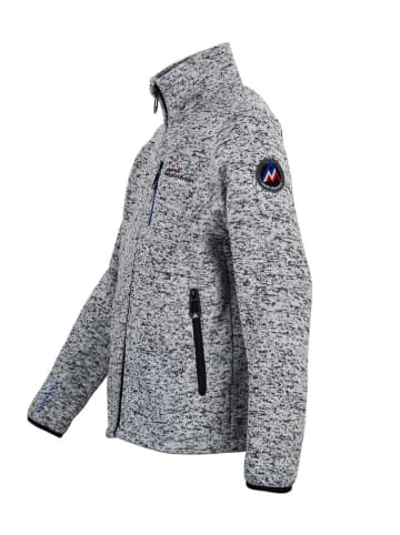 Peak Mountain Fleecejacke in Grau