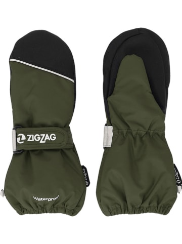 Zigzag Rękawiczki funkcyjne "Shildon" w kolorze khaki