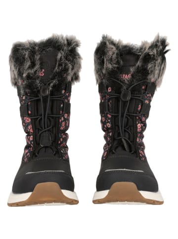 Zigzag Boots "Wesend" zwart/roze