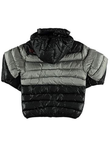 Peak Mountain Winterjacke in Schwarz/ Grau
