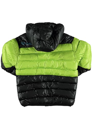 Peak Mountain Winterjas zwart/Lime