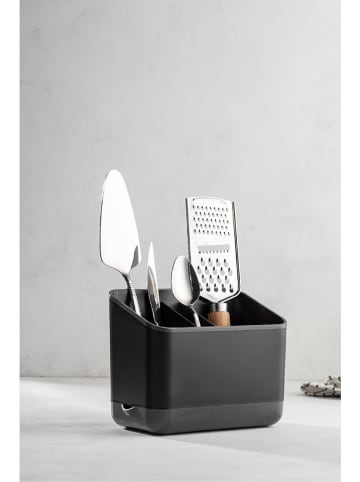 Violeta Home 2er-Set: Küchen-Organizer in Anthrazit - (B)14 x (H)16,5 x (T)10 cm