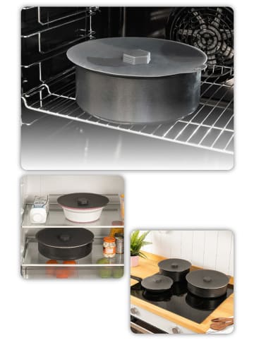 Violeta Home 3-delige set: deksels zwart