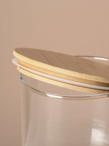 Violeta Home 3er-Set: Vorratsbehälter in Beige