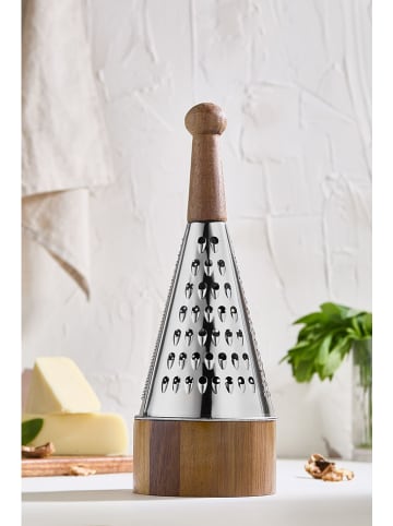 Violeta Home Reibe in Silber/ Braun - (H)30 cm