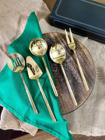 Violeta Home 5-delige kookbestekset goudkleurig