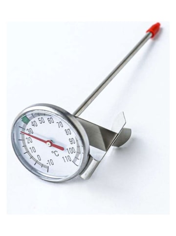 Violeta Home Thermometer "Barista" in Silber - (L)16 cm