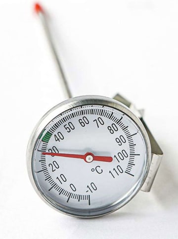 Violeta Home Thermometer "Barista" in Silber - (L)16 cm