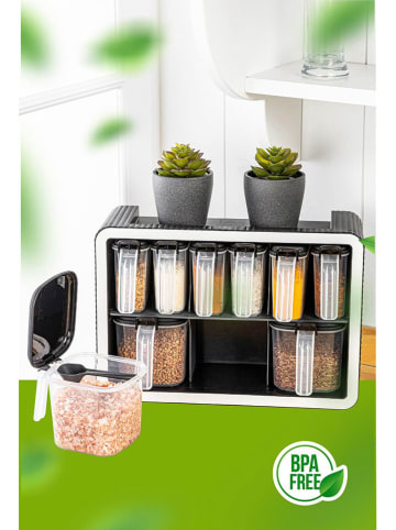 Violeta Home 10-częściowy zestaw w kolorze czarnym