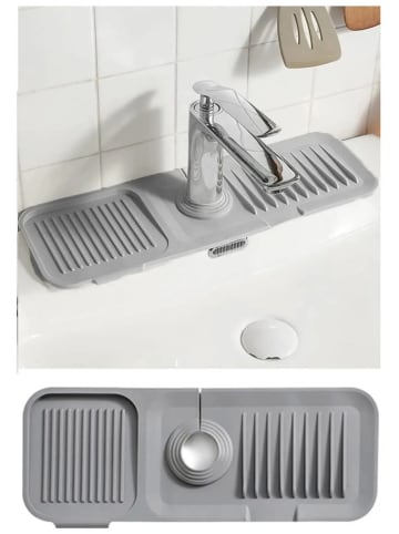 Violeta Home Afdruipmat grijs - (B)37 x (H)13,7 x (D)1,5 cm