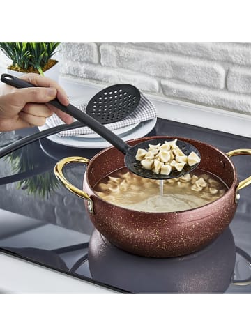 Violeta Home Schuimspaan zwart - (L)28 cm