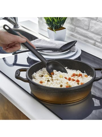 Violeta Home Kochlöffel in Schwarz - (H)26 cm