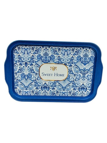 Violeta Home Dienblad blauw - (L)21,5 x (B)31,6 cm