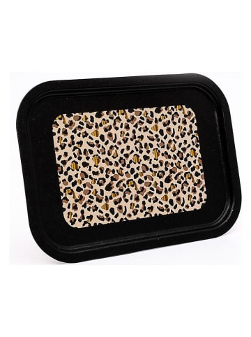 Violeta Home Dienblad zwart/beige - (L)28,5 x (B)40 cm