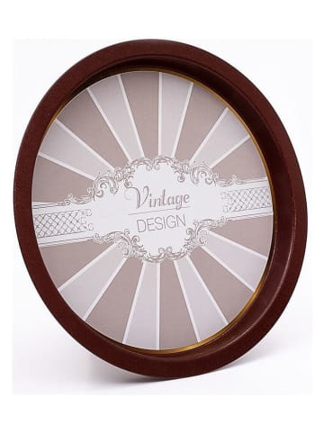 Violeta Home Tablett in Braun - Ø 31,5 cm