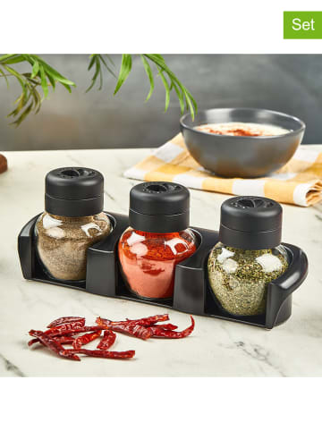 Violeta Home 4-częściowy zestaw w kolorze czarnym