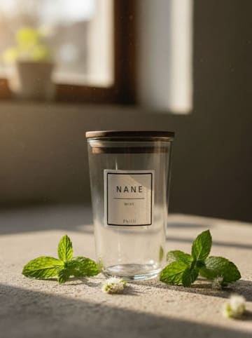 Violeta Home Pojemniki (6 szt.) w kolorze brązowym na przyprawy - 400 ml