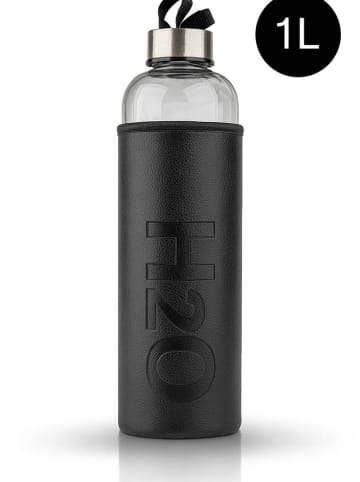 Violeta Home Drinkfles zwart - 1 l