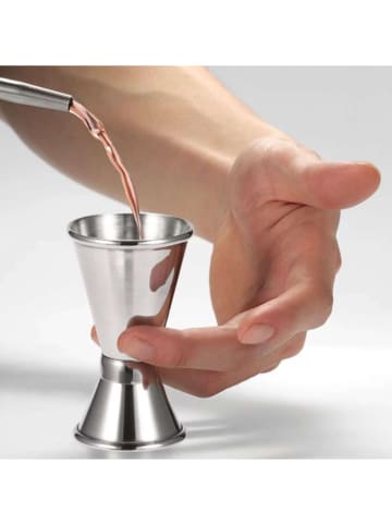 Violeta Home Edelstahl-Barmaß - (H)8 cm