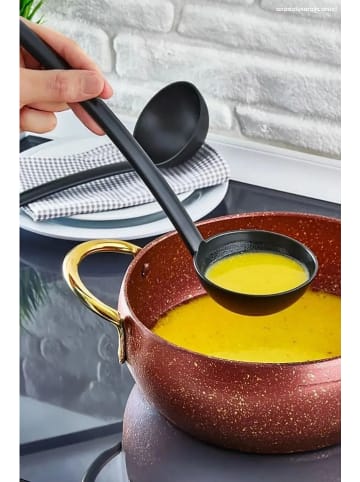 Violeta Home 5-częściowy zestaw w kolorze czarnym - dł. 30 cm