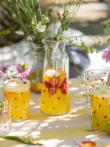 Violeta Home Karafka w kolorze czerwono-złotym - 1,15 l