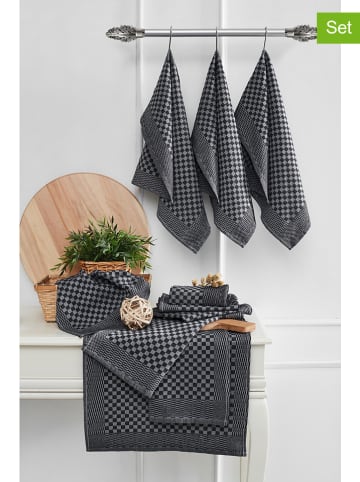 Violeta Home 10er-Set: Geschirrtücher in Grau - (L)60 x (B)40 cm