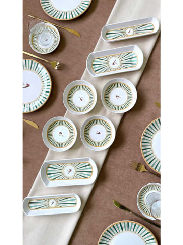 Violeta Home 20tlg. Frühststücksservice in Weiß/ Grün