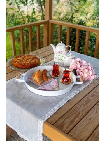 Violeta Home Tace (3 szt.) w kolorze biało-jasnobrązowym