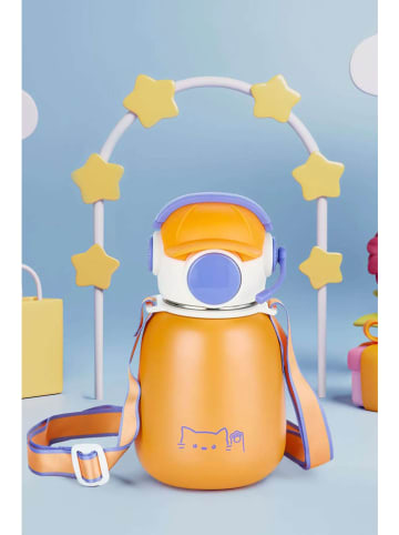 Violeta Home Thermosflasche in Gelb/ Lila - (H)19 cm