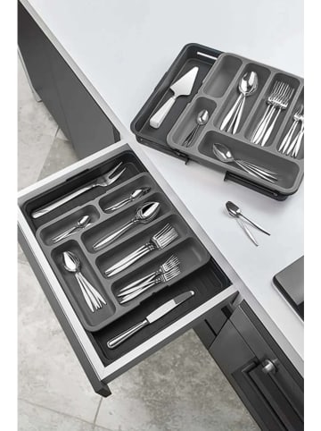 Violeta Home Organizer w kolorze antracytowym na sztućce - 35 x 31 cm