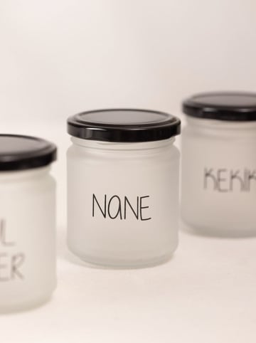 Violeta Home 6-delige set: kruidenpotten zwart - 210 ml