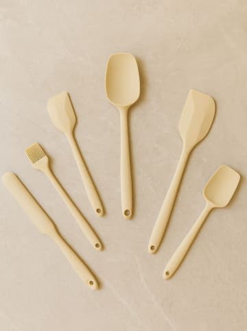 Violeta Home 6-delige keukenhulpjesset crème