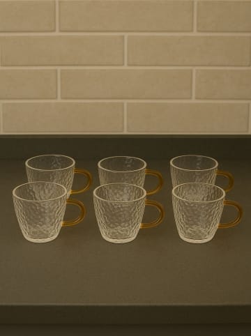 Violeta Home 6er-Set: Teetassen in Gelb - 110 ml