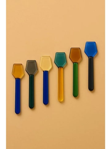 Violeta Home 6er-Set: Löffel in Bunt - (L)9 cm
