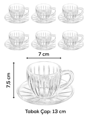 Violeta Home 6er-Set: Teegläser - 155 ml