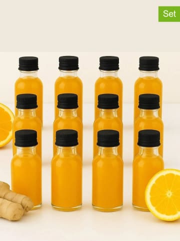 Violeta Home 12-delige set: flessen zwart - 30 ml