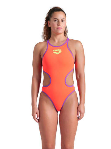 Arena Badeanzug in Orange