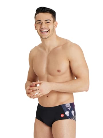 Arena Badehose in Schwarz/ Lila