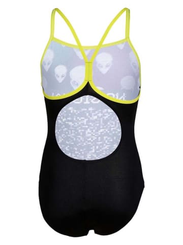 Arena Badeanzug "Crazy" in Schwarz